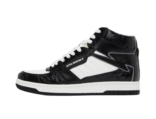 Superge in čevlji BAPE Sta 88 Mid #1 "White Black" Črna | 001FWJ301027I