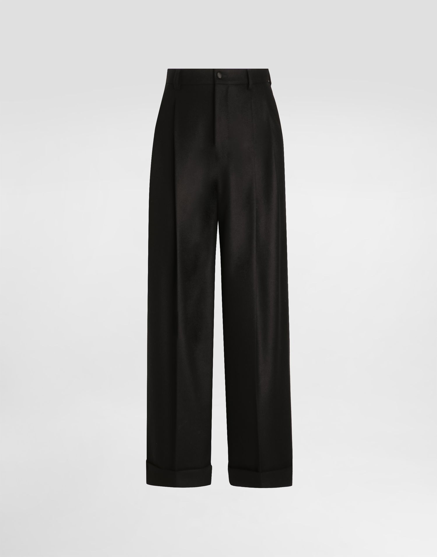Hlače Dolce & Gabbana Dolce & Gabbana Wool Cropped Trousers Črna | GP168THU2A8N0000, 0