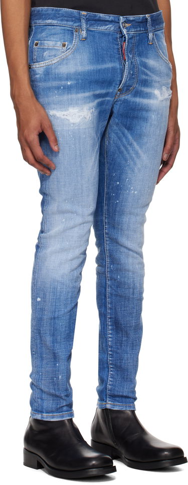 Kavbojke DSQUARED2 Dsquared2 Skater Jeans Modra | S74LB1675_S30872, 1