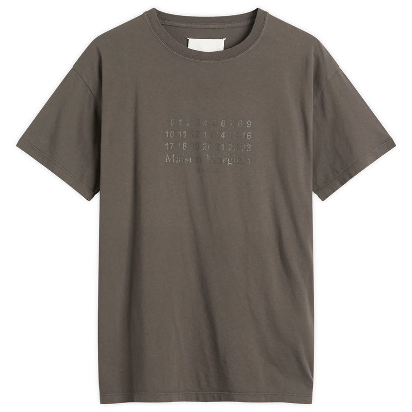 Majica Maison Margiela Numeric Logo T-Shirt Siva | S29GC0307-S24575-810