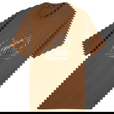 Majica Dime Cursive Power T-Shirt Rjava | DIMEFA2436BRW, 0