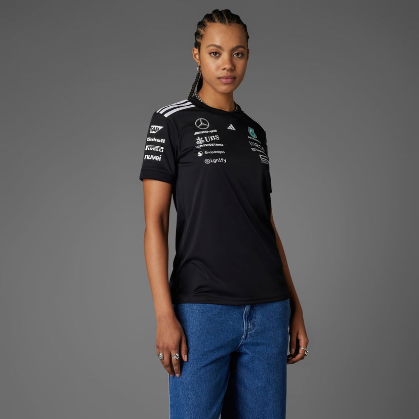 Majica adidas Performance Mercedes-AMG Petronas Formula One Team Driver T-Shirt Črna | JW5362
