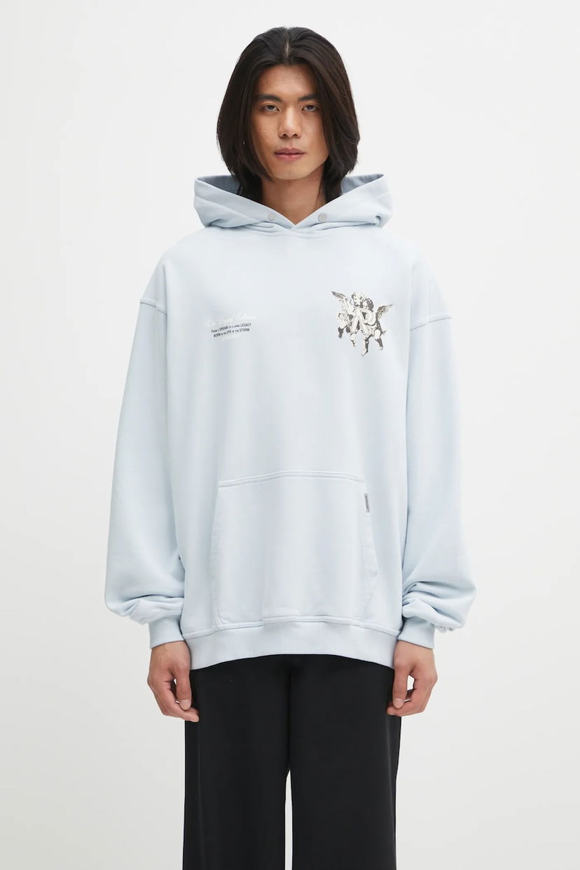 Pulover Represent Clo Represent Legacy Cherubs Hoodie Modra | MLM100370