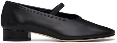 Obleke Aeyde Aeyde Pippa Leather Ballerina Flats Črna | A11-FL-GLVR25RO126-FW24-800-007, 0