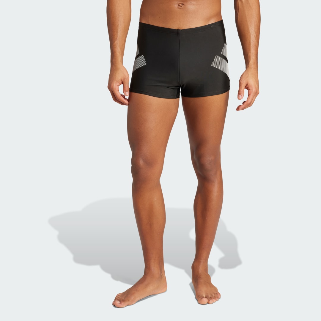 Kopalke adidas Performance Big Bars Swim Trunks Črna | JL5990, 0