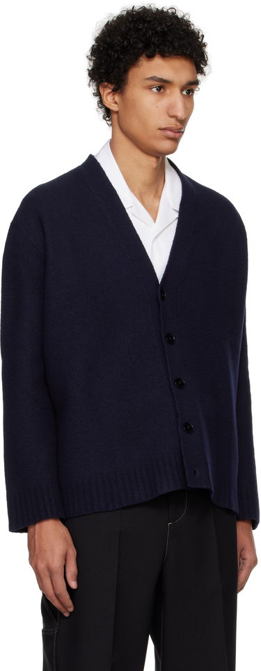 Pleteni pulover Jil Sander Button Cardigan Črna | J22HP0005_J14506, 1