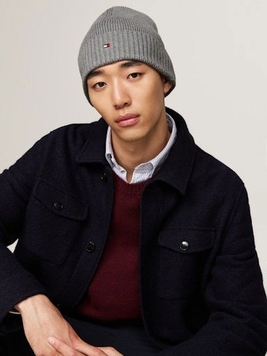 Beanie Tommy Hilfiger Beanie Siva | AM0AM12796PKH
