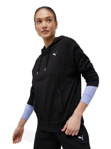 Pulover Puma Hoodie Črna | 673110