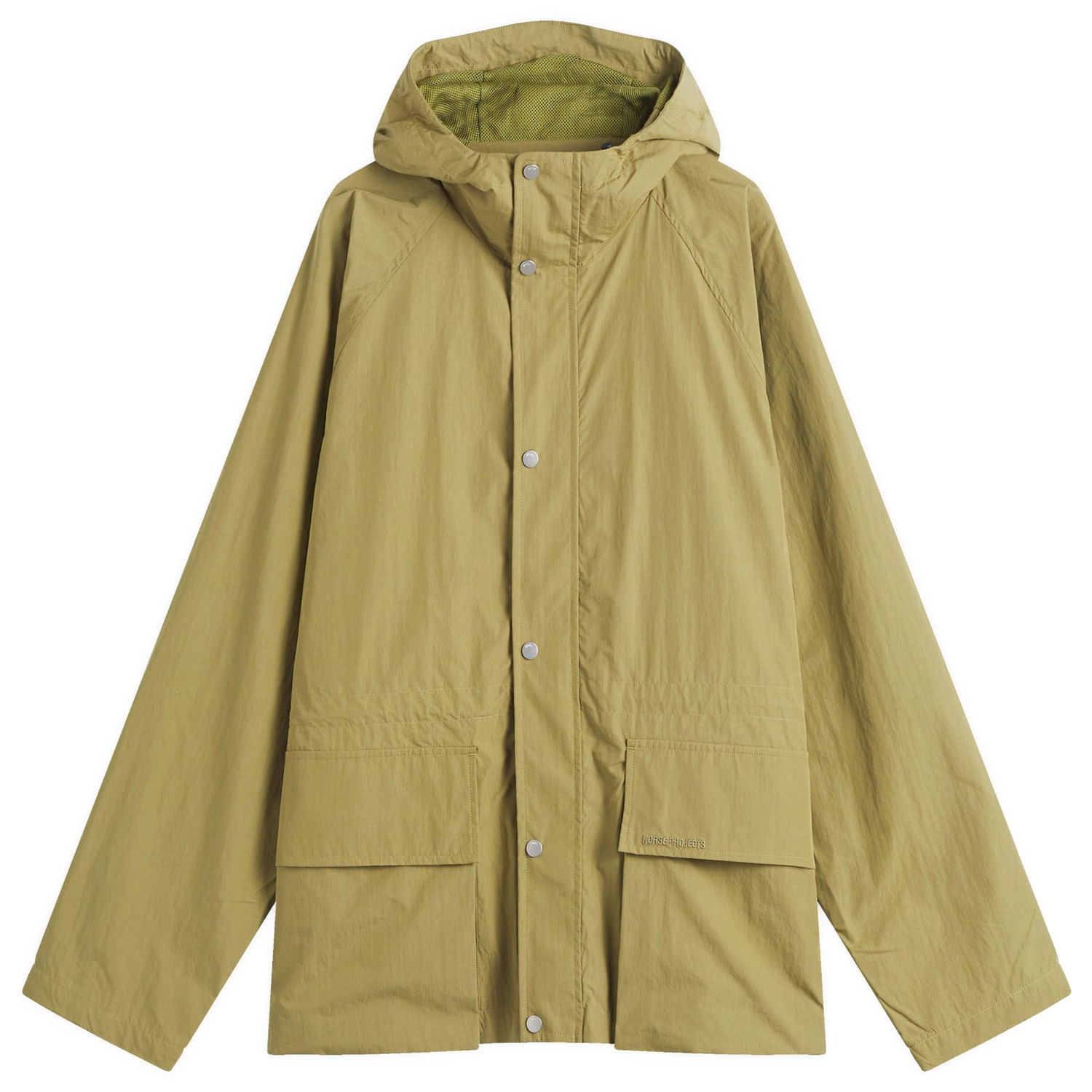 Vetrovka NORSE PROJECTS Herluf Tech Poplin Jacket Zelena | N55-0625-8037, 1