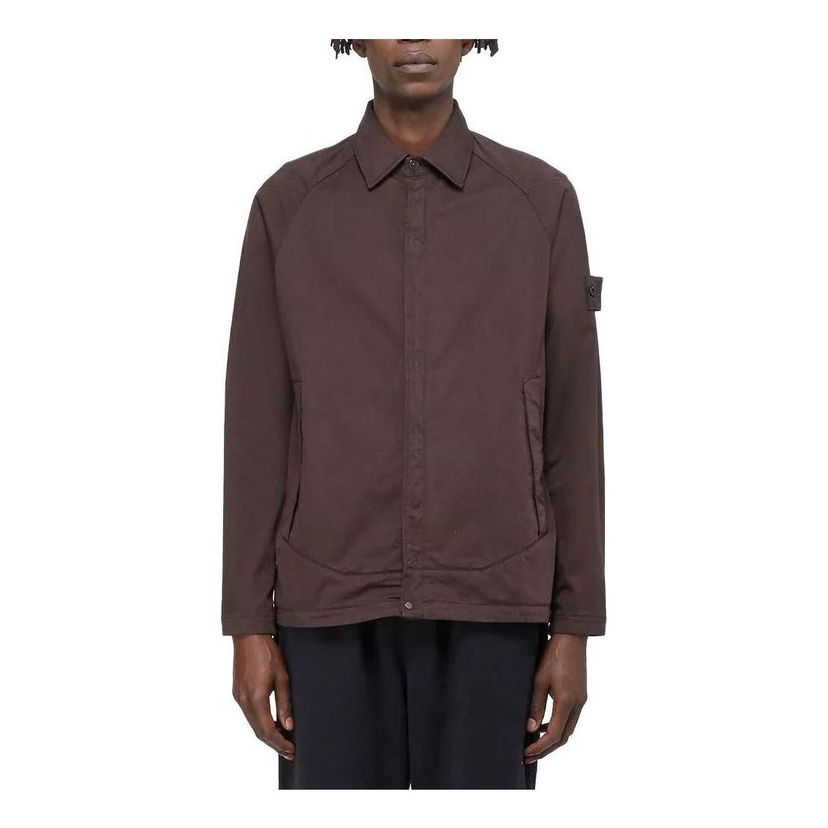 Vetrovka Stone Island Ghost Overshirt Rjava | 7315116F4-V0070