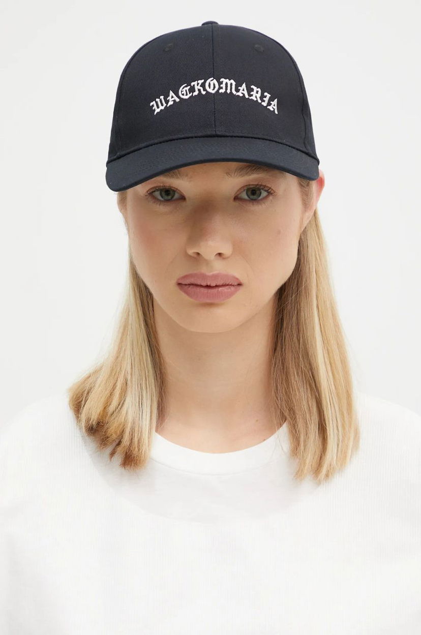 Kapa WACKO MARIA 6 Panel Cap Črna | 24FW.WMA.CP06