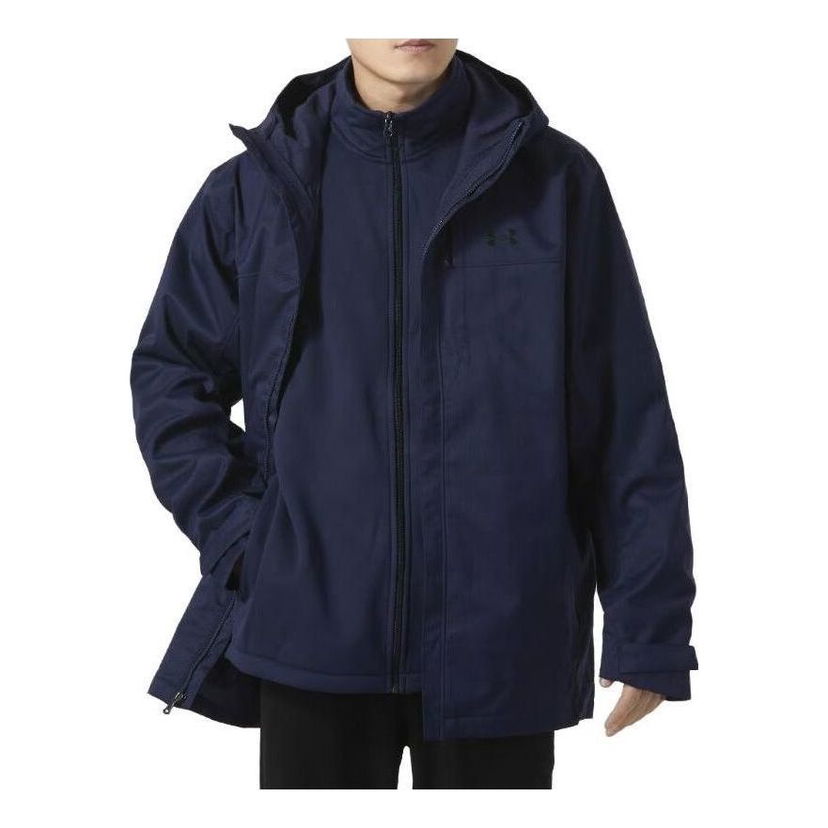 Parka Under Armour Three-in-One Warm Jacket Modra | 1300663-410