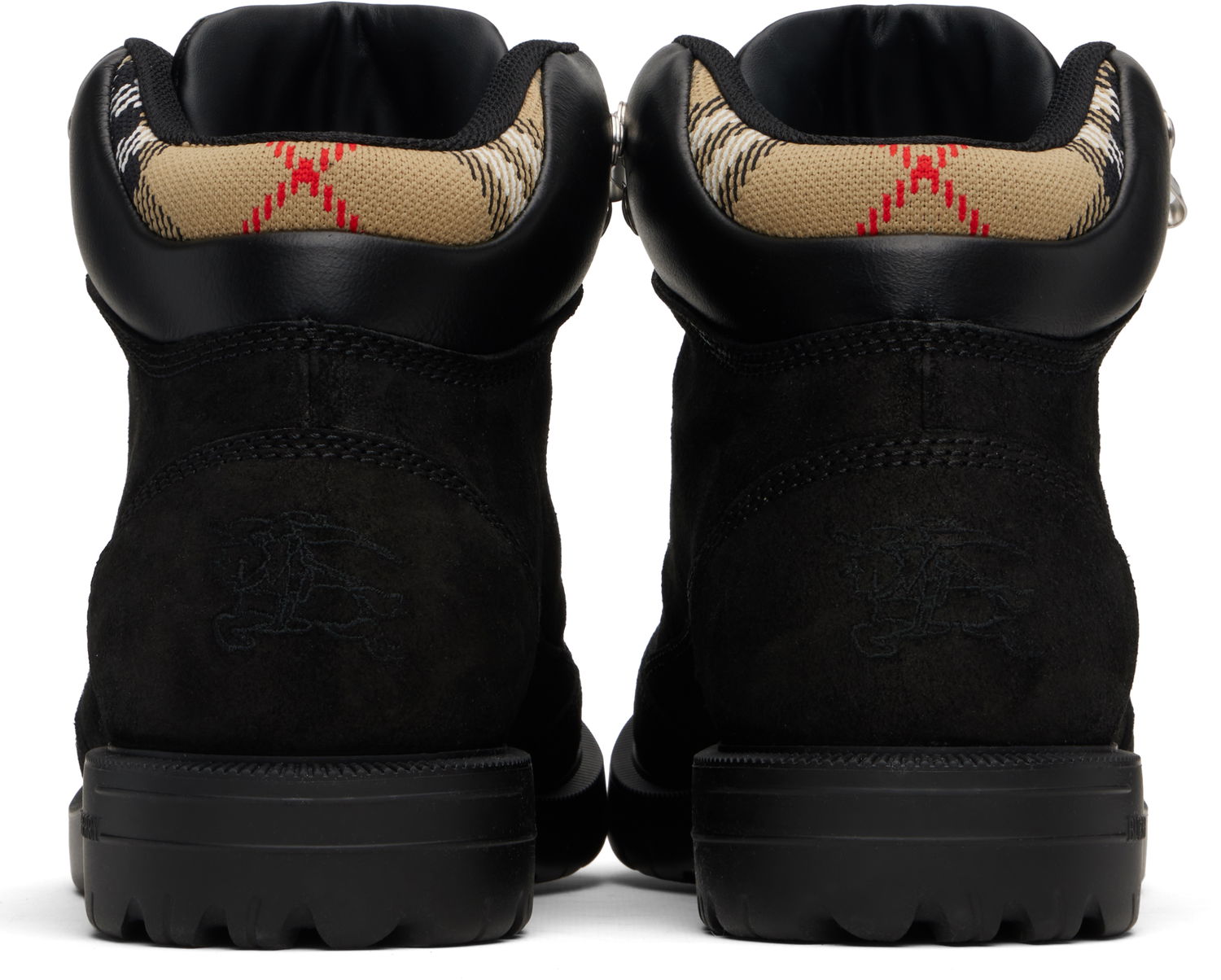 Superge in čevlji Burberry Burberry Moor Hiking Boots Črna | 8111674, 1