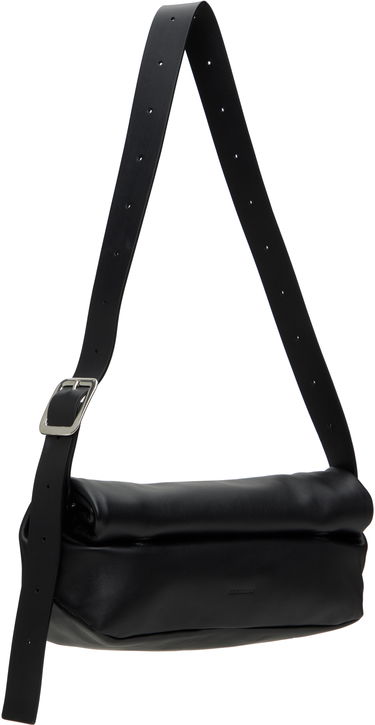 Torbice za okoli pasu Jil Sander Jil Sander Rollup Small Square Belt Bag Črna | J08WG0048_P7218, 1