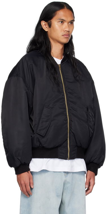 Bomber jakna We11done We11done Destroyed Bomber Jacket Črna | WD-JP2-24-088-U-BK, 1