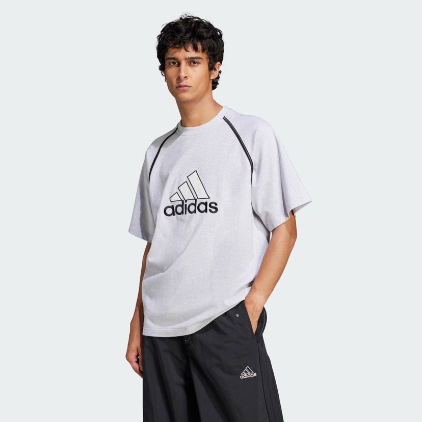 Majica adidas Performance Badge of Sport Graphic T-Shirt Siva | IM7839