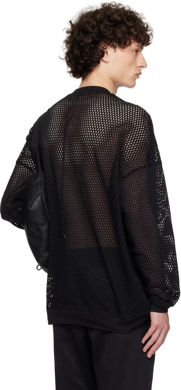 Pulover Rick Owens Rick Owens Champion Edition Jumbo Mesh Sweatshirt Črna | CM01E1670 CHONET MESH, 2