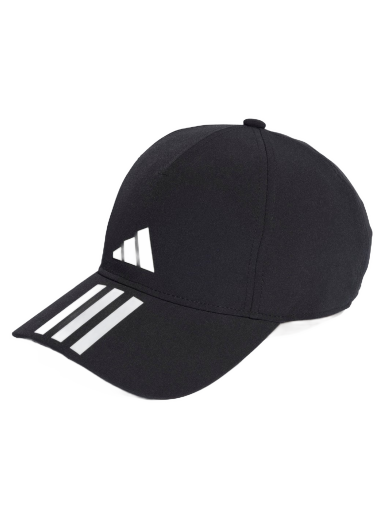 Kapa adidas Originals 3-Stripes AEROREADY Running Training Baseball Cap Črna | IC6520