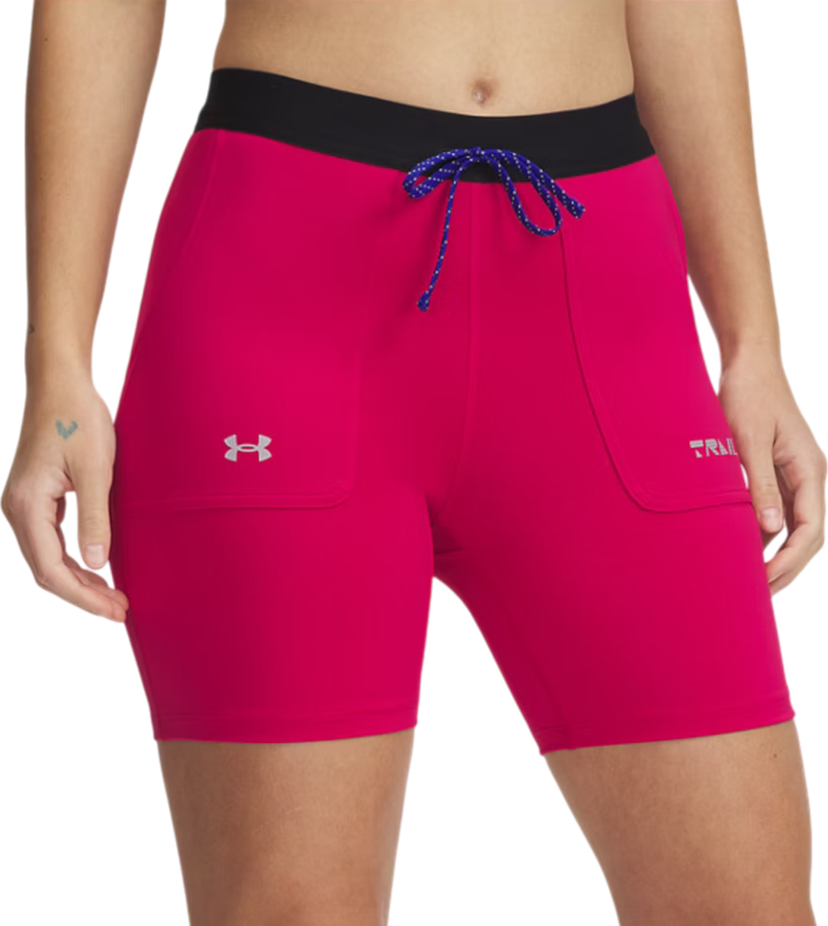 Kratke hlače Under Armour Under Armour UA Trail Run Fitted Shorts Roza | 1389614-681