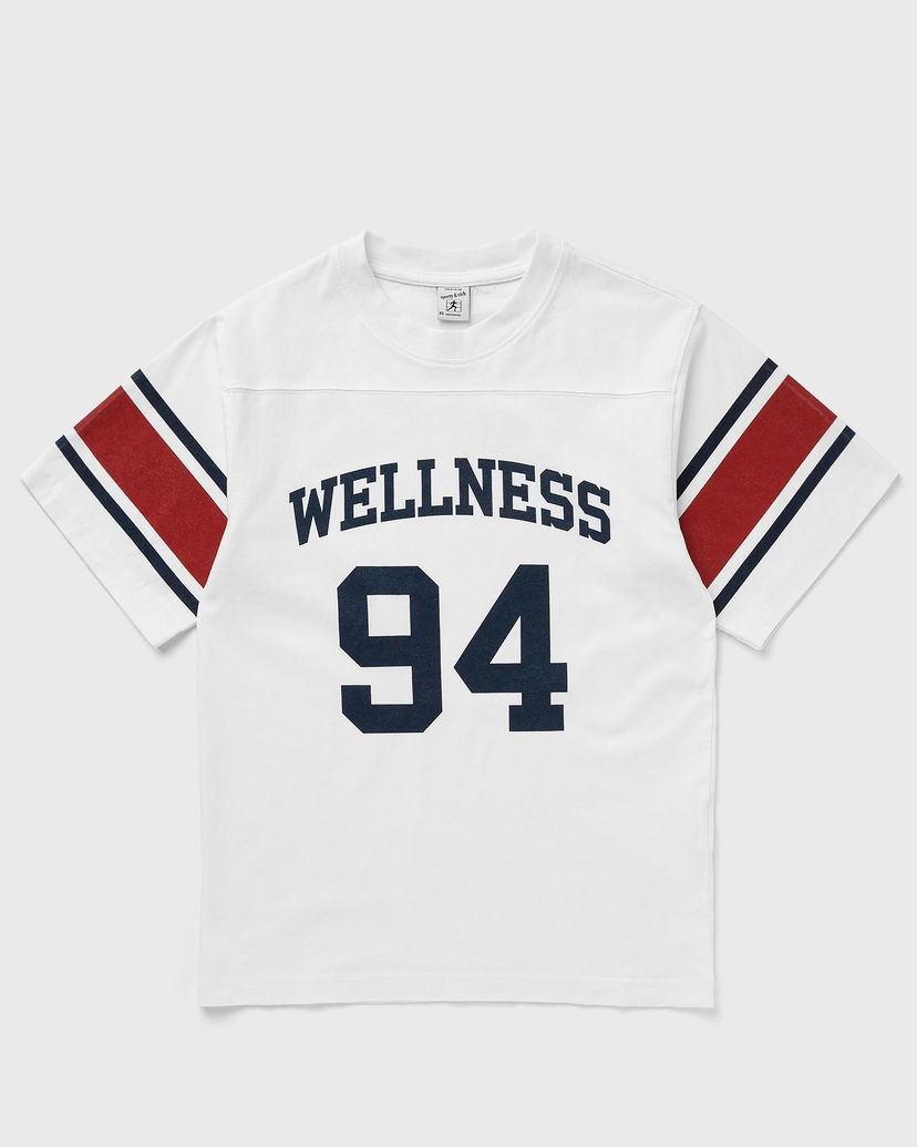 Majica Sporty & Rich Wellness 94 Rugby T-Shirt Bela | TO039606037WH41