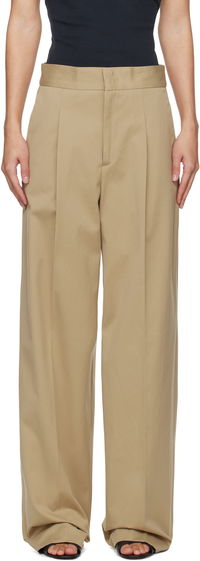 MSGM Faille Pleated Trousers
