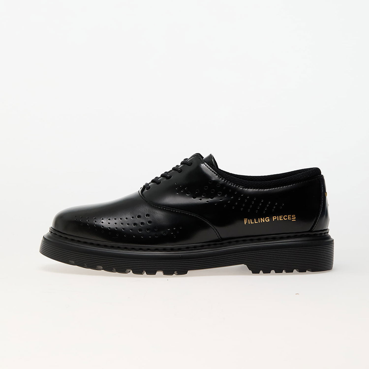 Superge in čevlji Filling Pieces Derby Gradient Black Črna | 74927891861, 0
