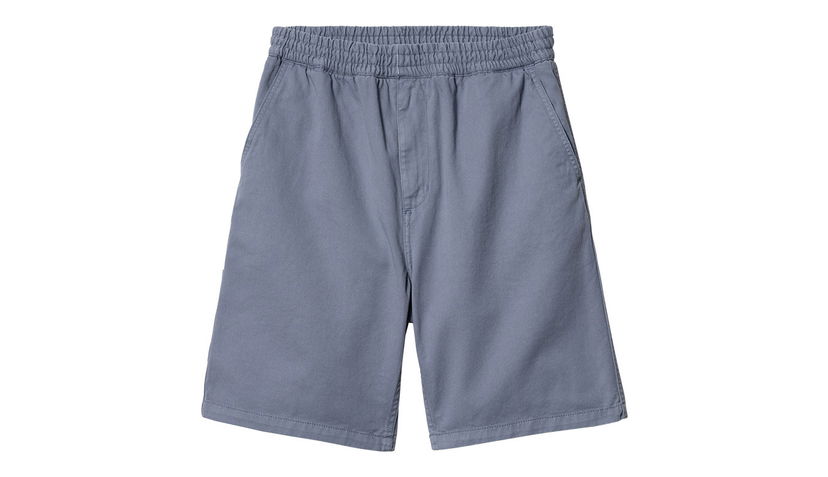 Kratke hlače Carhartt WIP Flint Short Bay Blue Siva | I030480_1YD_GD