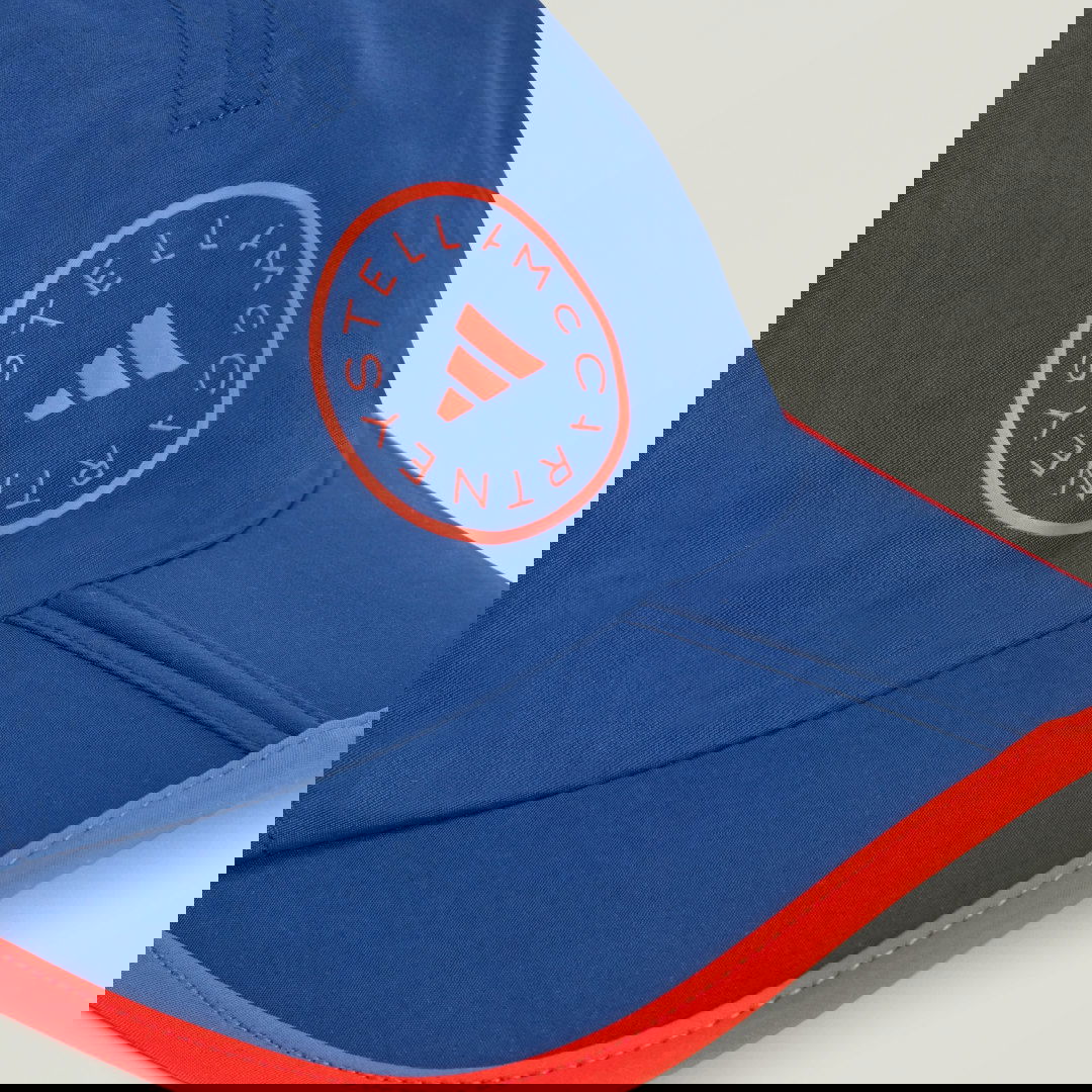 Kapa adidas Performance adidas by Stella McCartney Run Cap Modra | JP1176, 1