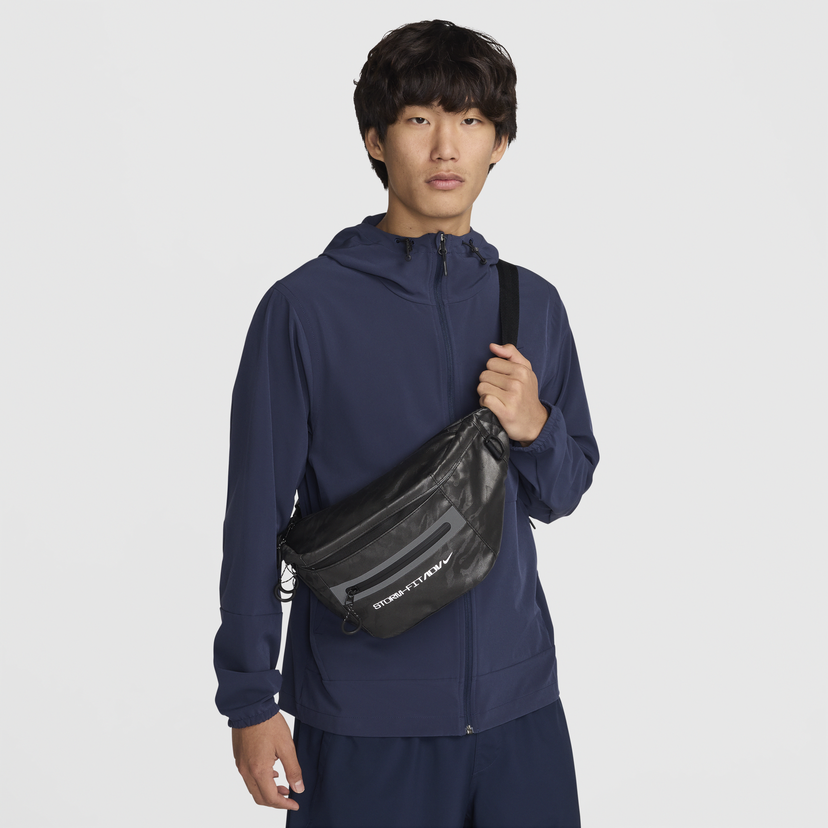Torbice za okoli pasu Nike Storm-FIT ADV Waist Bag Črna | FZ6370-010
