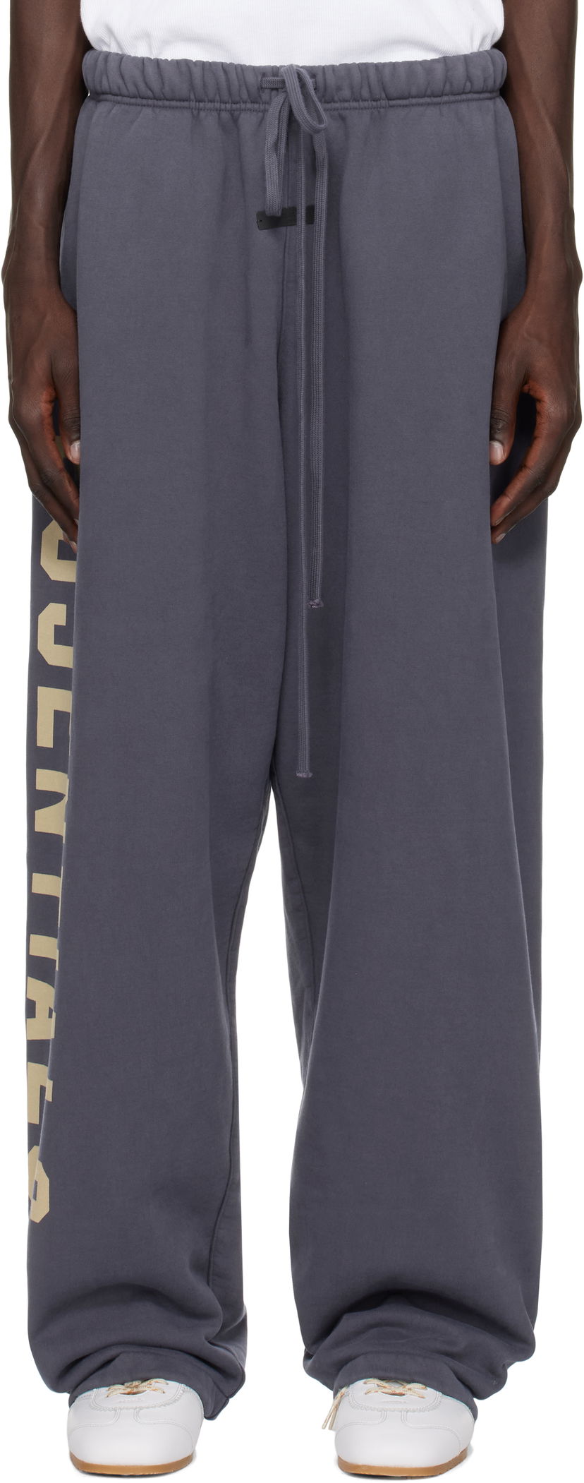 Trenirka Fear of God Fear of God ESSENTIALS Heavy Fleece Relaxed Sweatpants Siva | 130HO244464F