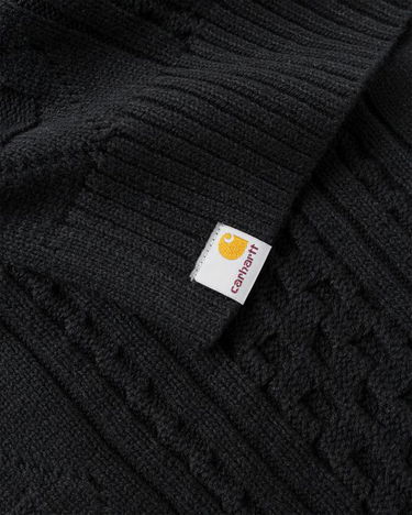Šala Carhartt WIP Knitted Scarf with Pattern Črna | I035474-89.XX, 3