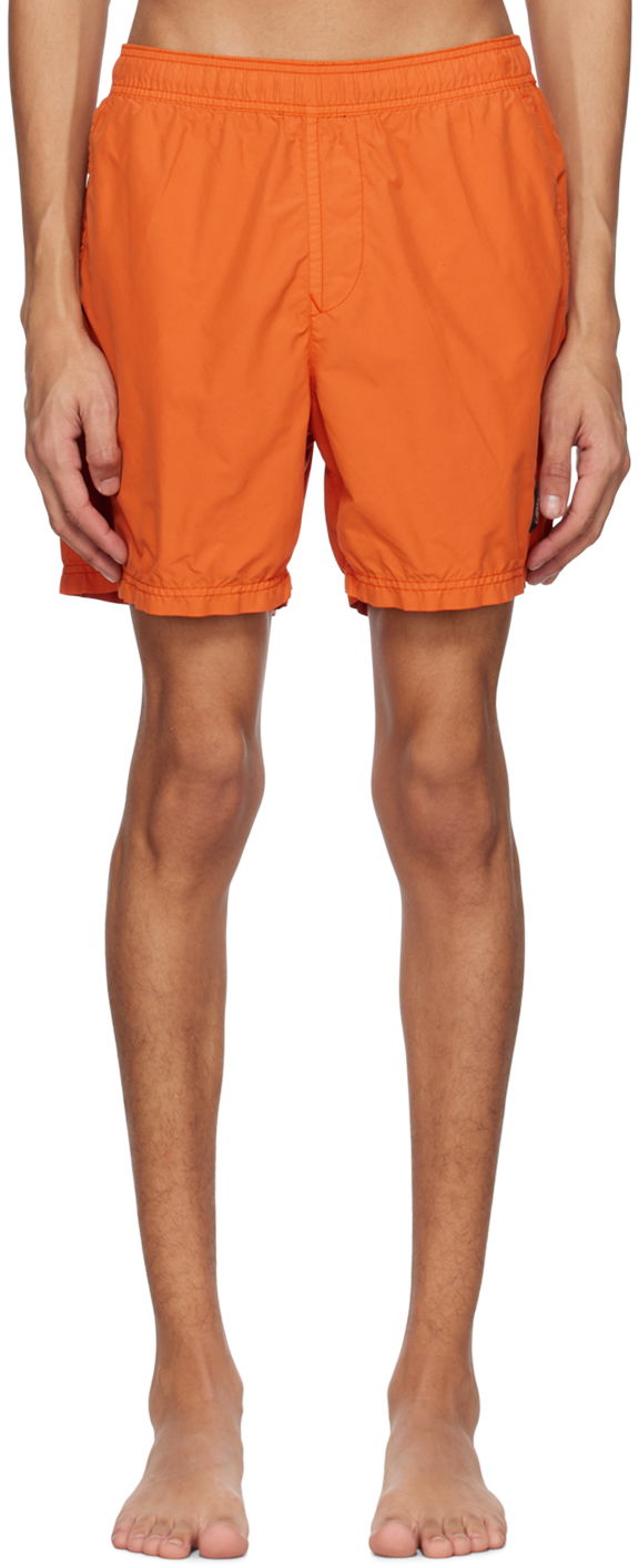 Kopalke Stone Island Patch Swim Shorts Oranžna | 1015B0946, 0