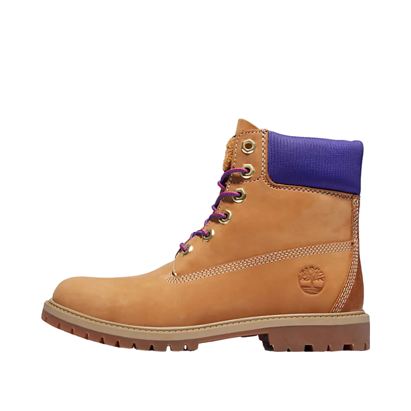 Superge in čevlji Timberland Heritage 6" "Yellow Purple" W Rjava | A44KP-231