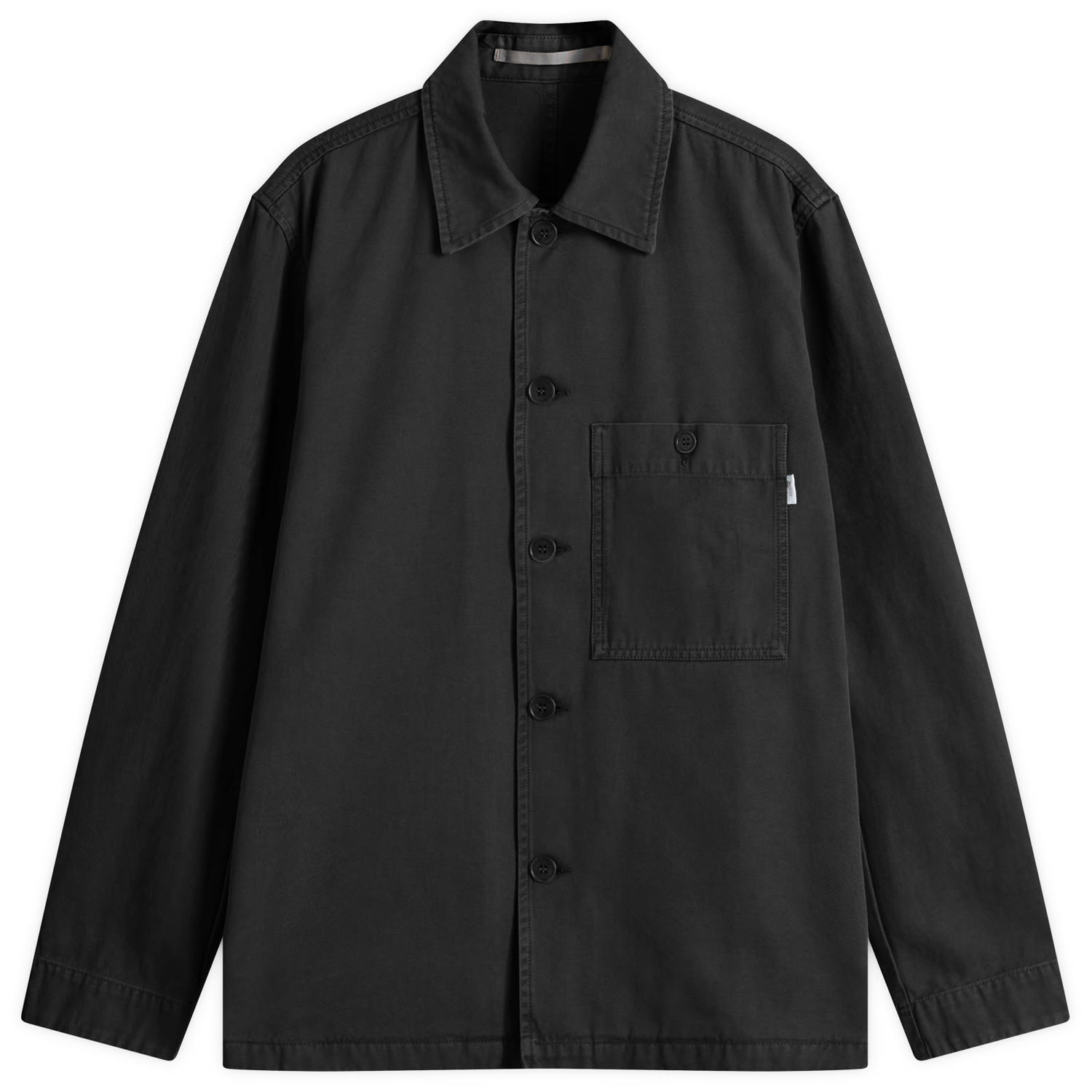 Srajce NORSE PROJECTS Standard Twill Overshirt, Size Large Črna | N50-0260-9999, 0