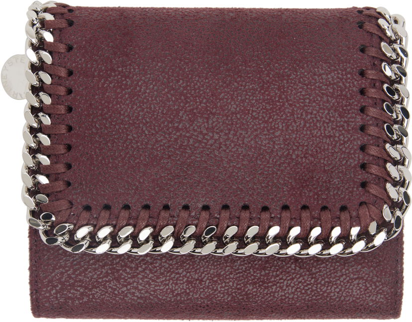 Denarnica Stella McCartney Stella McCartney Falabella Small Flap Wallet Bordo | 431000WP0086