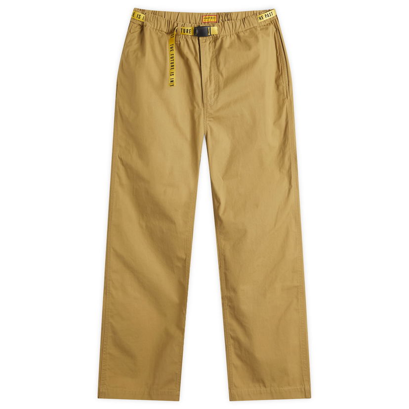 Hlače Human Made Human Made Easy Belted Pant, Size Large Rjava | HM29PT015-BEI