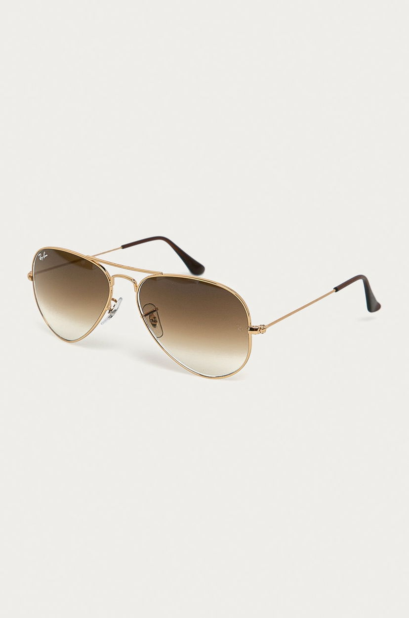 Sončna očala Ray-Ban Ray-Ban Aviator Large Metal Sunglasses Rjava | 0RB3025.00151.55