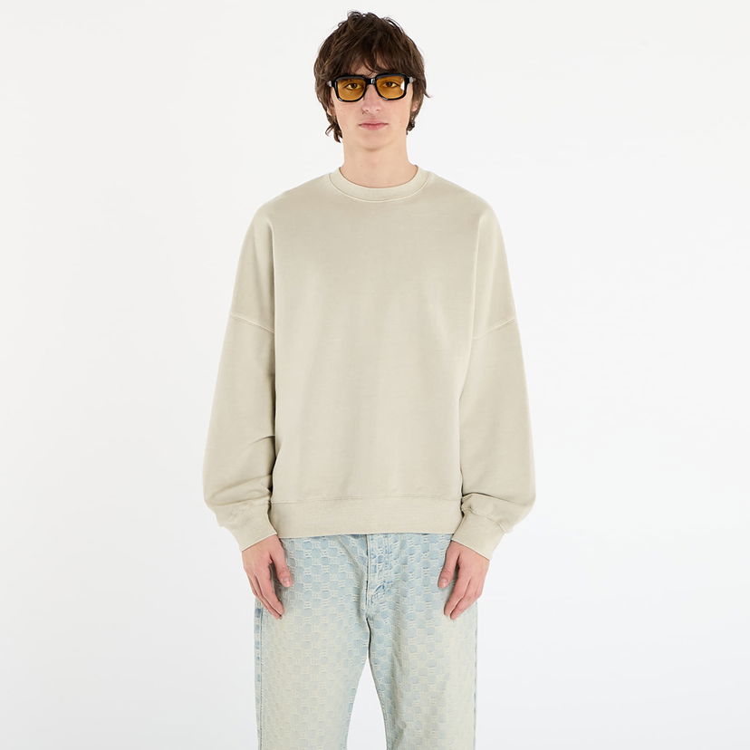 Pulover Carhartt WIP Oversized Crewneck Garment Dyed Sweatshirt Bež | I035636.2LPGD