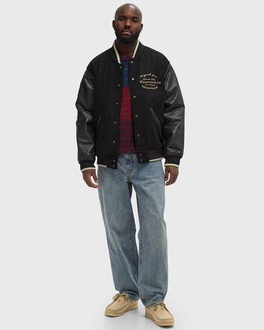 Bomber jakna thisisneverthat Varsity Jacket Črna | TN243POWLS01-BLK, 1