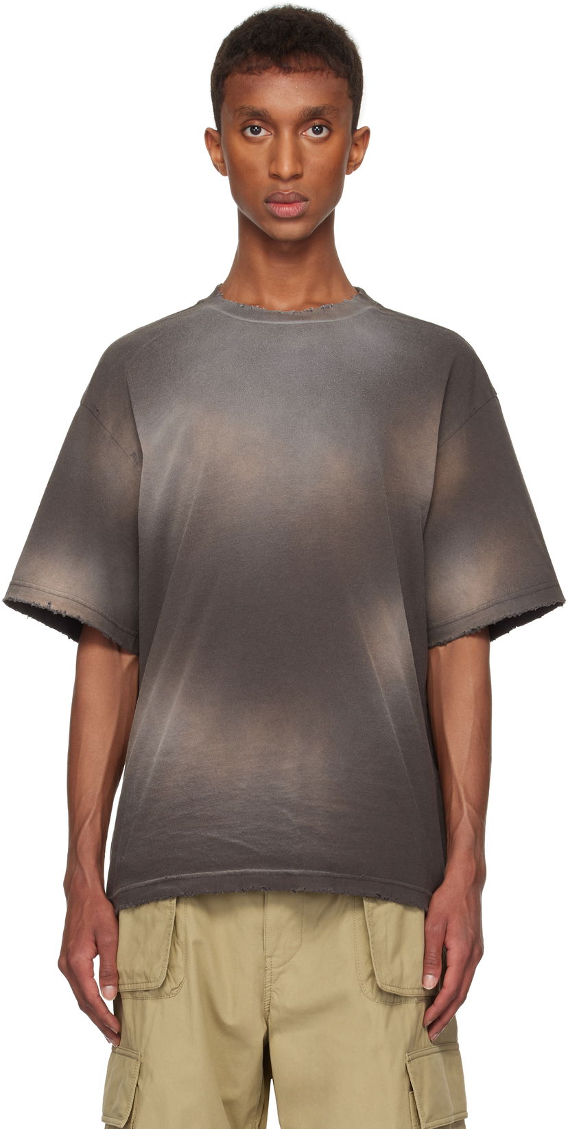 Majica We11done We11done Standard Washed T-Shirt Siva | WD-TT3-24-726-U-CH