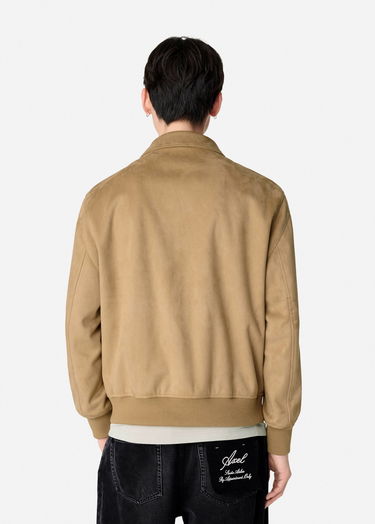 Bomber jakna AXEL ARIGATO Faux Suede Varsity Jacket Bež | A2859002, 3