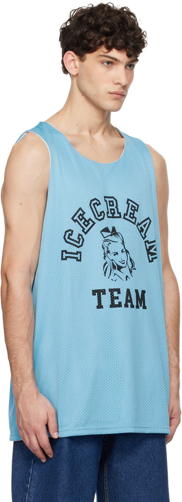 Majica brez rokavov BBC IceCream ICECREAM 'Team' Reversible Mesh Tank Top Modra | IC24467, 1