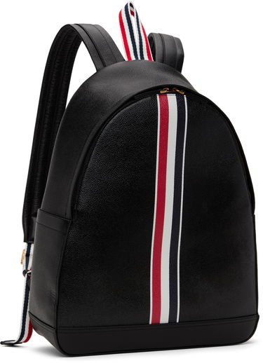 Nahrbtnik Thom Browne Thom Browne Pebble Grain RWB Stripe Backpack Črna | UAG233A-00198, 1
