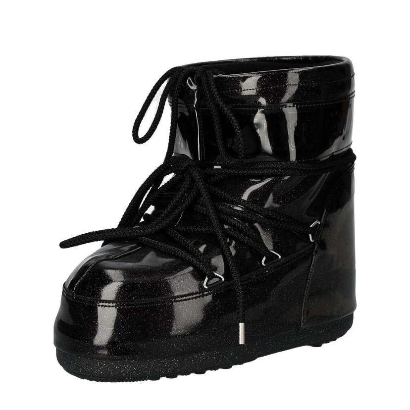 Superge in čevlji Moon Boot MB ICON LOW GLITTER Boots Črna | 80D1409440.N001