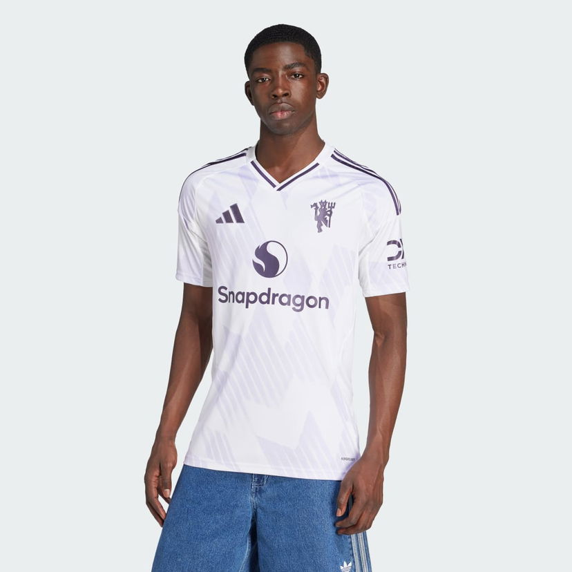 Dres adidas Performance Manchester United 25/26 Away Jersey Bela | JI7423