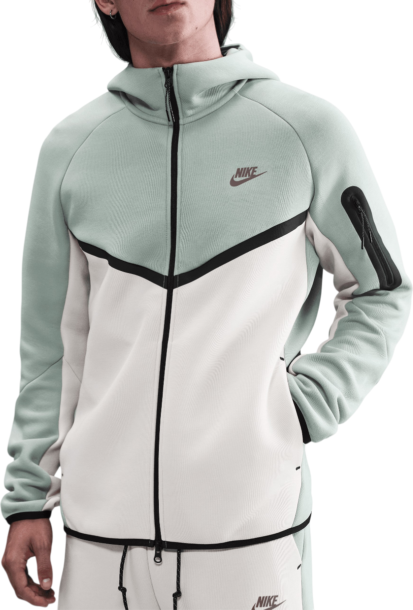 Pulover Nike Tech Fleece Full-Zip Windrunner Hoody Zelena | hv0949-020