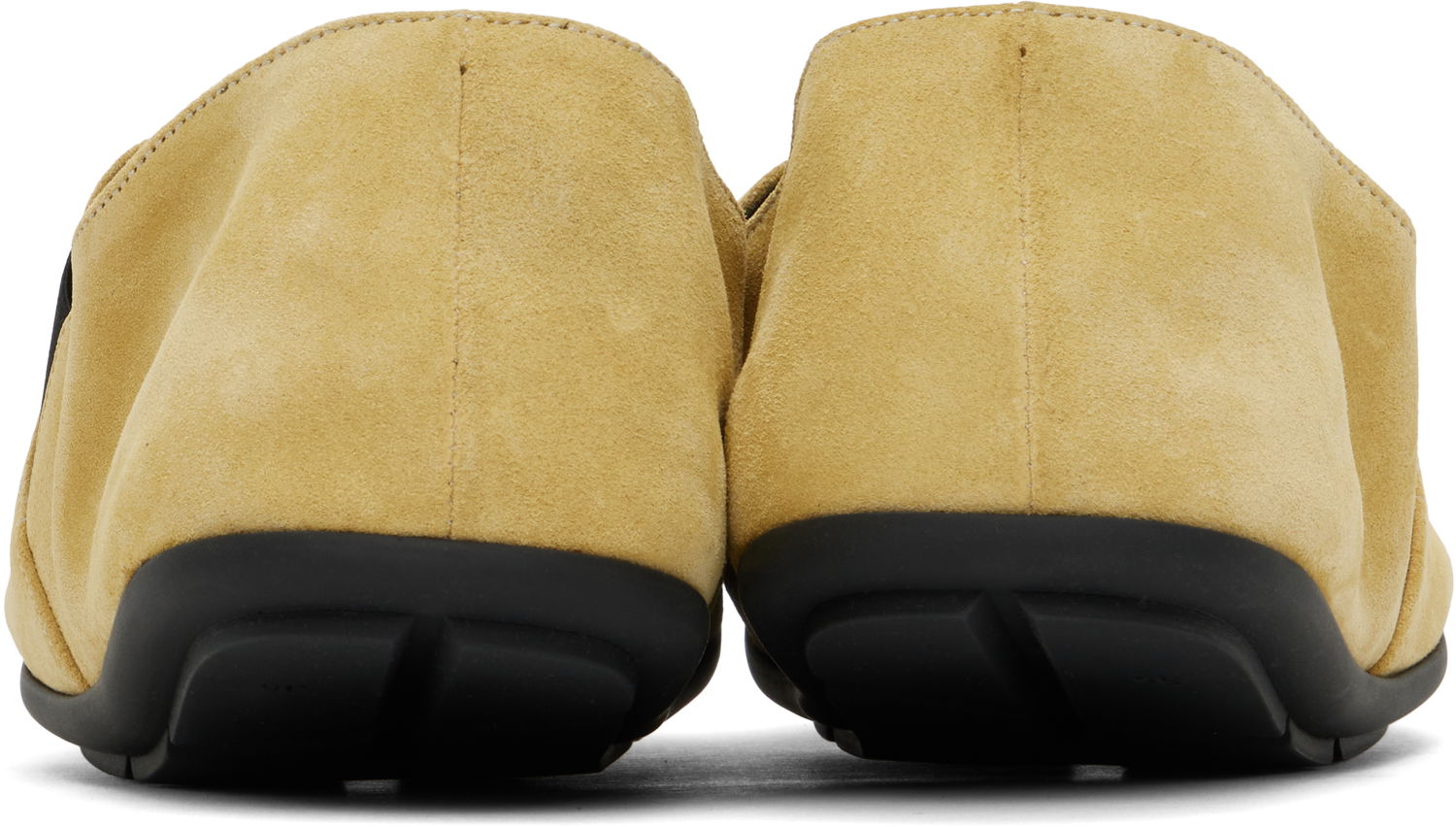 Oblačila The Row The Row Vincit Suede Slippers Rumena | F1562-L40, 1