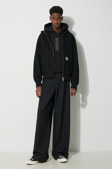 Pulover Alpha Industries Hoodie With Print Črna | 146338, 1