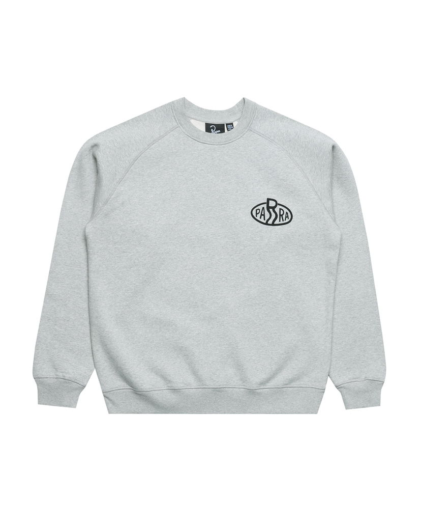 Pulover By Parra Legs logo crew neck sweatshirt Siva | 54242
