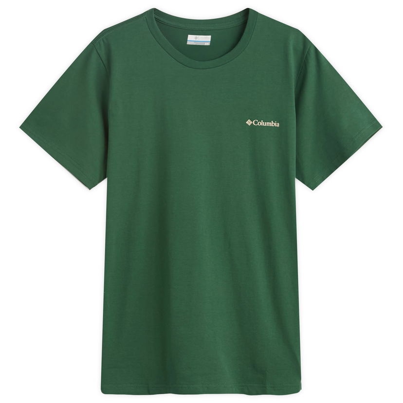 Majica Columbia Men's Rapid Ridge Graphic T-Shirt II Zelena | 1934824-375